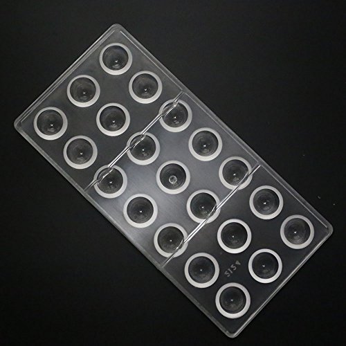 DIY Chocolate Molds Clear Hard Plastic Polycarbonate PC Mould Bullet Shaped - Thumbnail 7