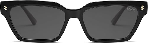 Miniatura 2 de SOJOS Trendy Polarized Sunglasses Womens Men Retro Vintage 90s Cute Cat Eye Narrow Sun Glasses SJ2381