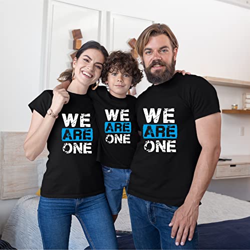 Image of Hangout Hub Family T-Shirts|Regular Fit|Cotton|Twinning Combo Dress| Setof3