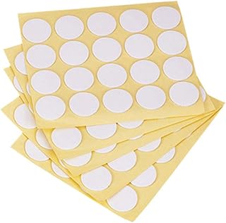Milisten Candle Wick Holders Adhesive Foam 200 Double-Sided Dots Quick Application No Residue for Craft Projects