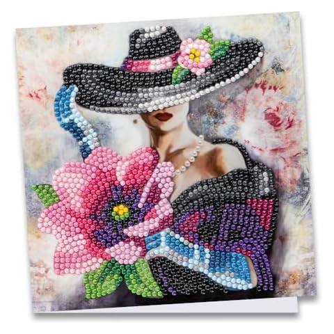 Carte de vœux Diamond Painting Ideen mit Herz Cover