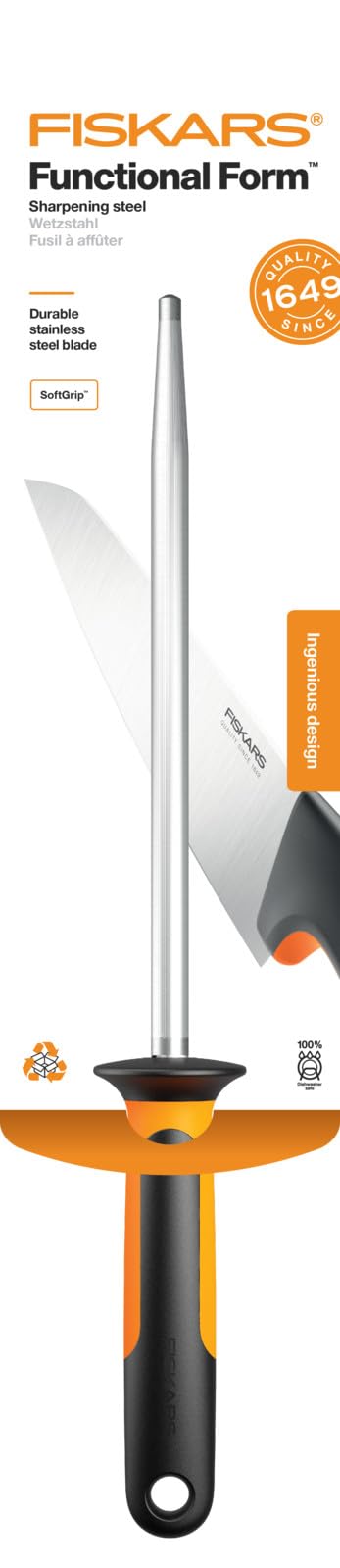 Fiskars Keukengerei voor vis, Functional Form, incl. fileermes, visspies en visgraatpincet, Japans roestvrij staal/kunststof, 1057560