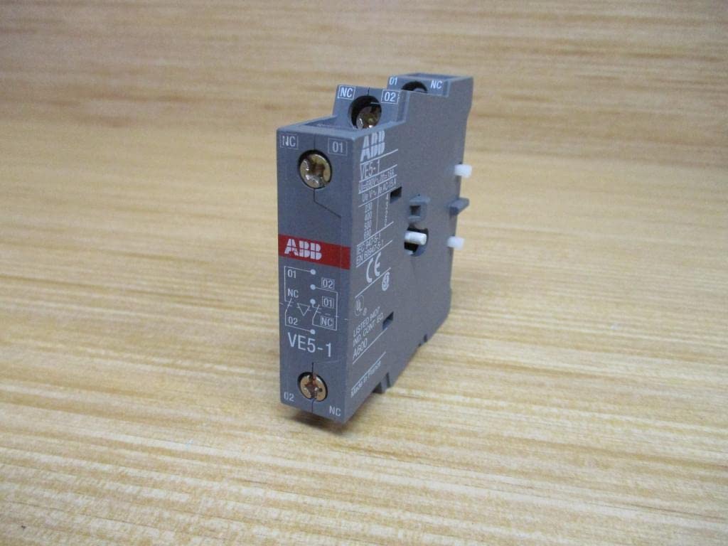 nana⑤ ABB VE5-1 Interlock VE51 16A Panel Mount Circuit Breaker : Amazon