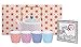 TOKYO Design Studio Star Wave zestaw do herbaty, kolorowy, 5-częściowy, 1 x dzbanek do herbaty 0,8 l i 4 x filiżanki do herbaty 180 ml, azjatycka porcelana, japońskie wzornictwo, w zestawie opakowanie na prezent