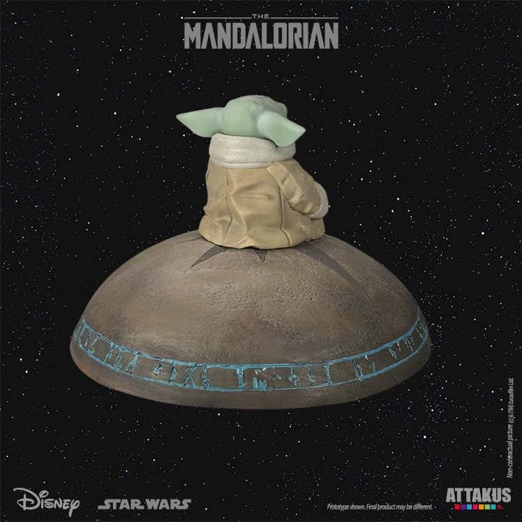 Star Wars: The Mandalorian Classic Collection statuette 1/5 Grogu Summoning the Force 13 cm