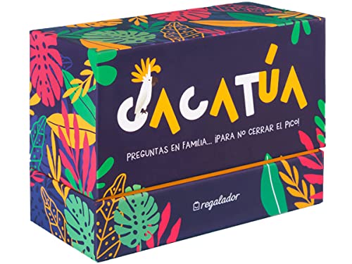 Regalador Cacatúa. El Juego de Preguntas en Familia.. para no Cerrar el Pico