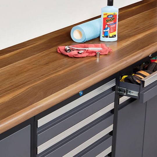 Miniatura 8 de Formica Laminado de hoja 4 x 8 nogal con tablones anchos, acabado de grano natural. Hermoso y duradero laminado para usar en cualquier habitación