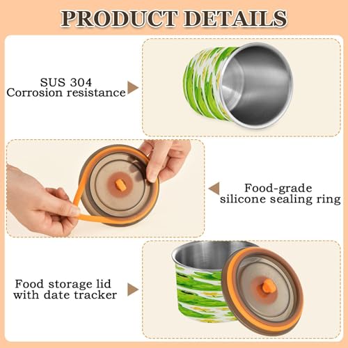Envase hermético para café de acero inoxidable 17oz miniatura 4