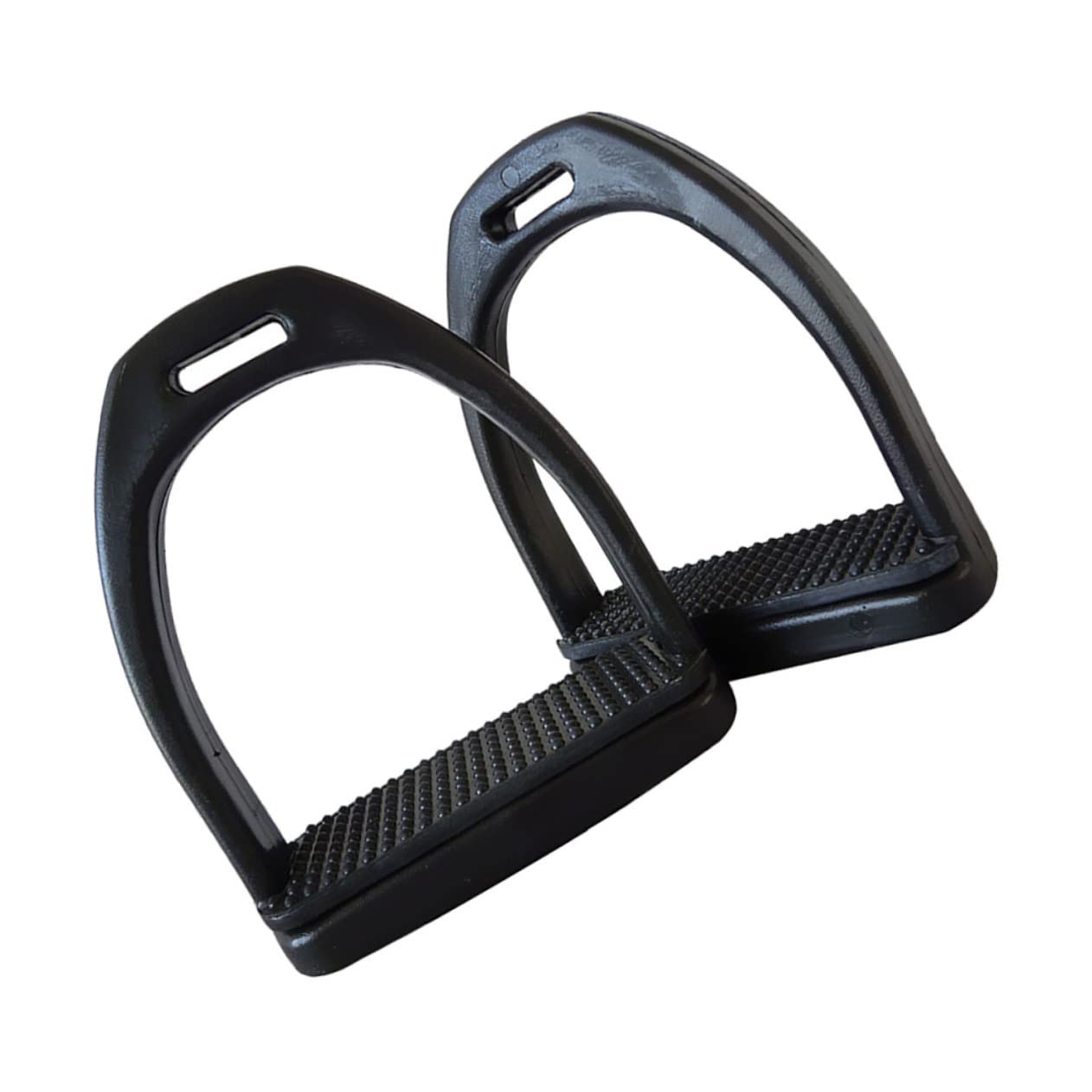 Toddmomy 2 Piezas Estribo Caballo Reemplazable Sillín Accesorio De Equitación Suministros para Caballos Silla Occidental Ancha Silla De Montar Inglesa Aro De Refuerzo El Plastico Ajustable