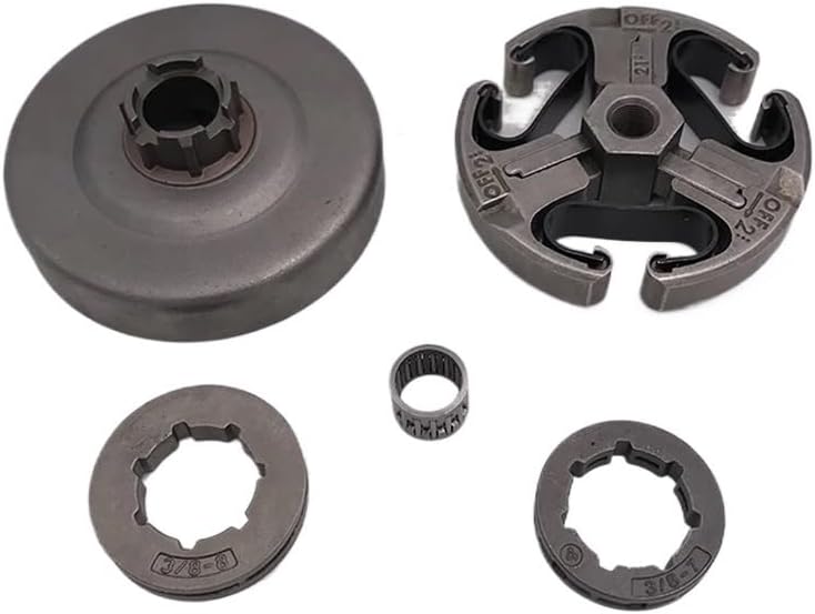 3/8" 8T Clutch Assembly Drum Sprocket Rim Needle Bearing Kit Fit for 61 66 162 266 268 272 268XP 272XP Chainsaw Parts