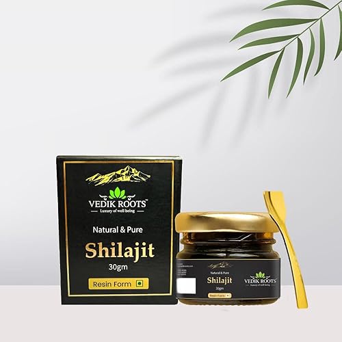 Miniatura 8 de Resina Shilajit pura del Himalaya  Grado dorado de 800 mg  85+ oligominerales y 75% ácido fúlvico  Apoya la energía, la resistencia y la salud