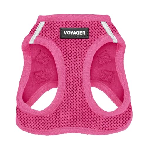 Voyager Step-in Air Dog Vest Harness - Fuchsia, Medium