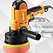 KKmoon 700W 220V Pulidora para Coche Profesional,Encerado/Descalcificación,Velocidad Ajustable,Herramientas de Belleza del Automóvil