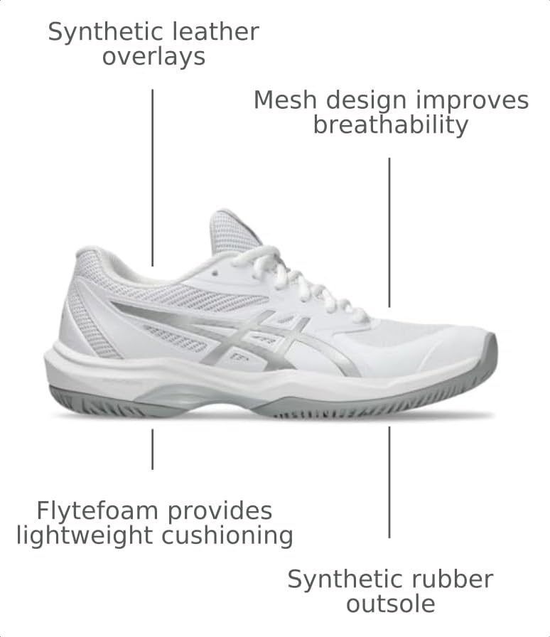 Image of ASICS Women's Game FlyteFoam Tennis Shoes