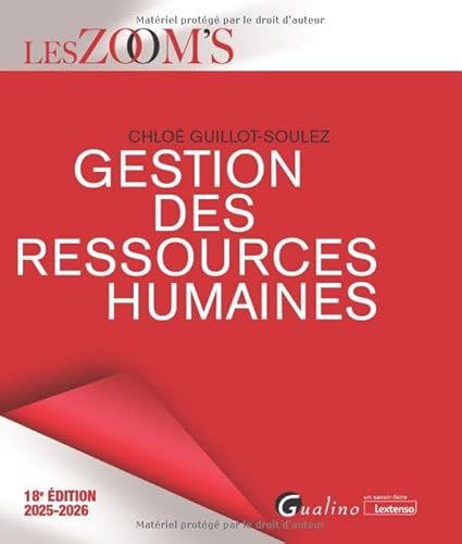 livre Gestion des ressources humaines: Les aspects stratégiques et opérationnels de la GRH (2024-2025)