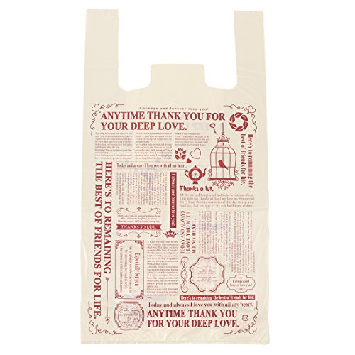 パックタケヤマ レジ袋 Uバッグ グラッチェ L 100枚 XZV74124