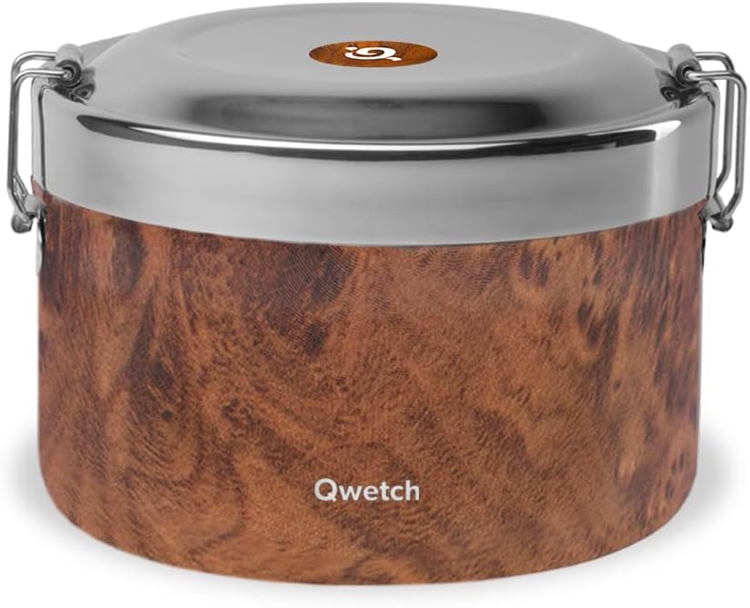 Boîte Isotherme Repas 560 Ml - Garde Le Chaud/froid 5h - Acier Inox 18/8, étanche, Couvercle à Boucle Facile à Ouvrir - Pour école, Bureau