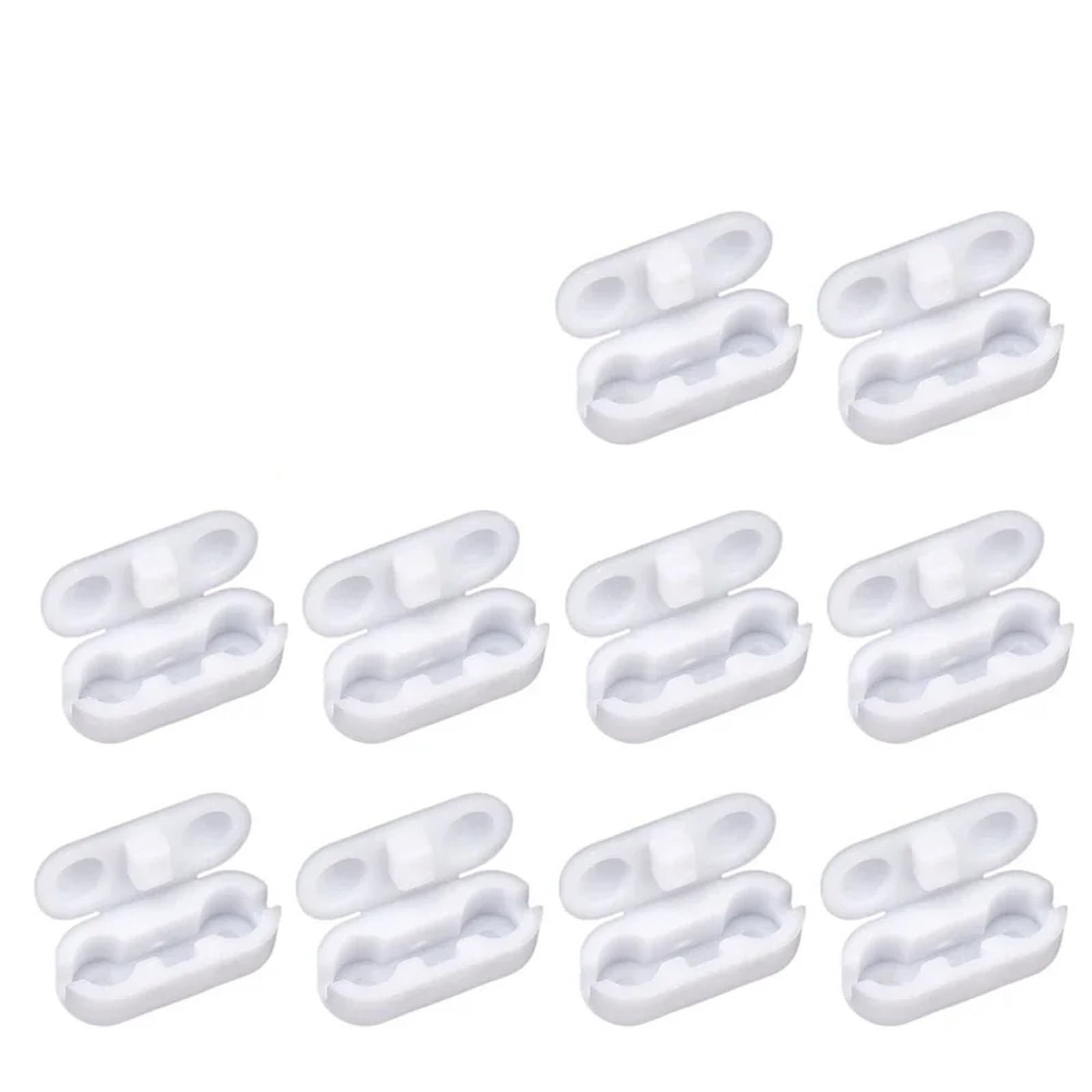 Blinds Pull Cord Connector 200Pcs Plastic Roller Blind Cord Connector Replacement Extension Clips Repair Accessories