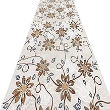 Rug with Rubber Backing, Non Slip Modern Washable Living Room Carpet, for Hallway Entryway Laundry Room Bedroom Kitchen,A,110x680cm43x267inch