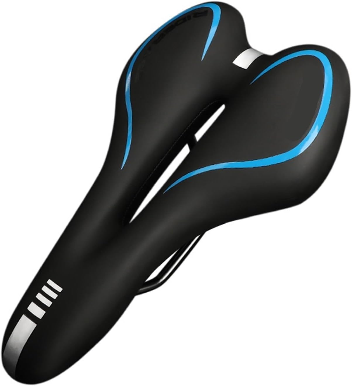 Bike Saddle Silicone Cushion Cycling Seat Comfortable Shockproof Bicycle(Sponge RED)