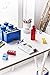 Room Copenhagen, LEGO Mini Box - 1.8 x 1.8 x 1.7 in - Brick 4, Bright Blue