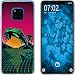 Produktbild PhoneNatic Case kompatibel mit Huawei Mate 20 Pro Silikon-Hülle Retro Wave Delphin M1