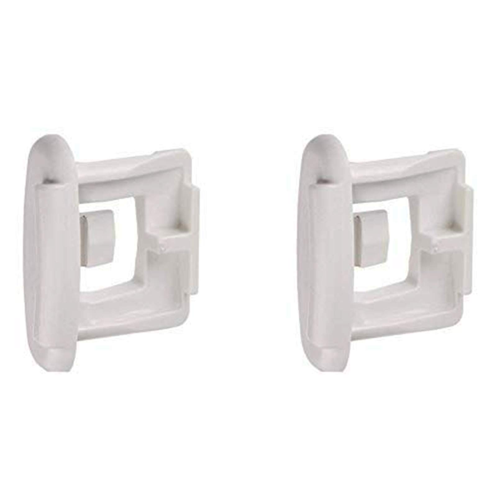 (2PK) Generic, Compatible/Replacement for GE, Hotpoint Dishwasher Upper Rack Slide End Cap Replacement. Equivalent To Part # WD12X10304