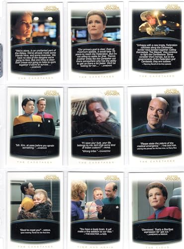 RittenHouse The Quotable Star Trek Voyager Trading Cards Base Set