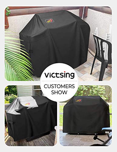 image for VicTsing Grill Cover, 72-Inch Waterproof BBQ Cover, 600D Heavy Duty Ga