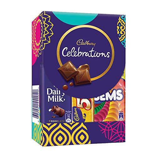 Image of Cadbury Silk Special Potli, 343Gram & Celebrations Assorted Chocolate Gift Pack, 64.2Gram- Pack Of 8