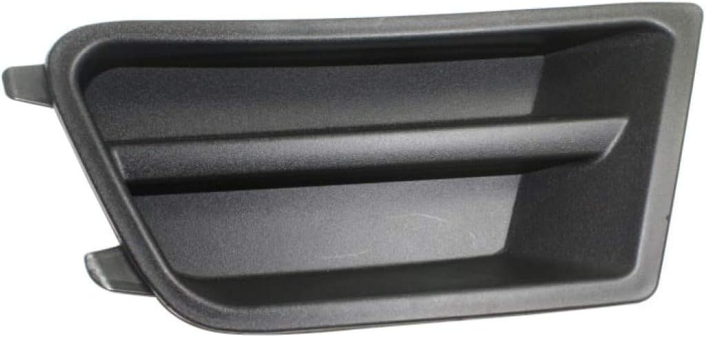 For Ford Mustang Fog Light Cover 2010 2011 2012 Driver and Passenger Side Pair/Set | Base | Textured Black | FO1038137 + FO1039137 | AR3Z17E811AA + AR3Z17E810AA