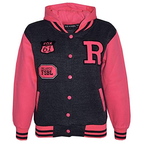 Veste de baseball à capuche chaude pour enfants contre le vent frais