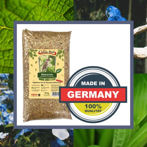 Naturmix 10kg schalenloses Wildvogelfutter | Ganzjahresfutter schalenlos für alle Vögel – Bild 5