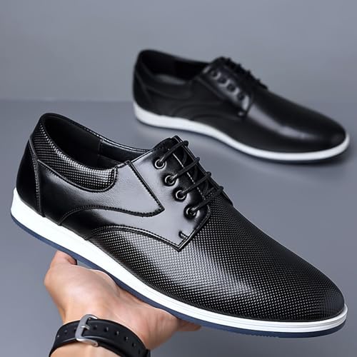 Chaussure De Ville Homme Cuir Confortable Casual Oxford Shoes Dress Sneakers Confortable Business Brogue Office Shoes4