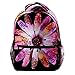 Pétales de Fleurs Feuilles Marguerite Euro Sac de Voyage Durable à la Mode pour Sac à Dos Unisexe de Grande capacité pour Le Camping, Les Courses et l'escalade 29.4x20x40cm