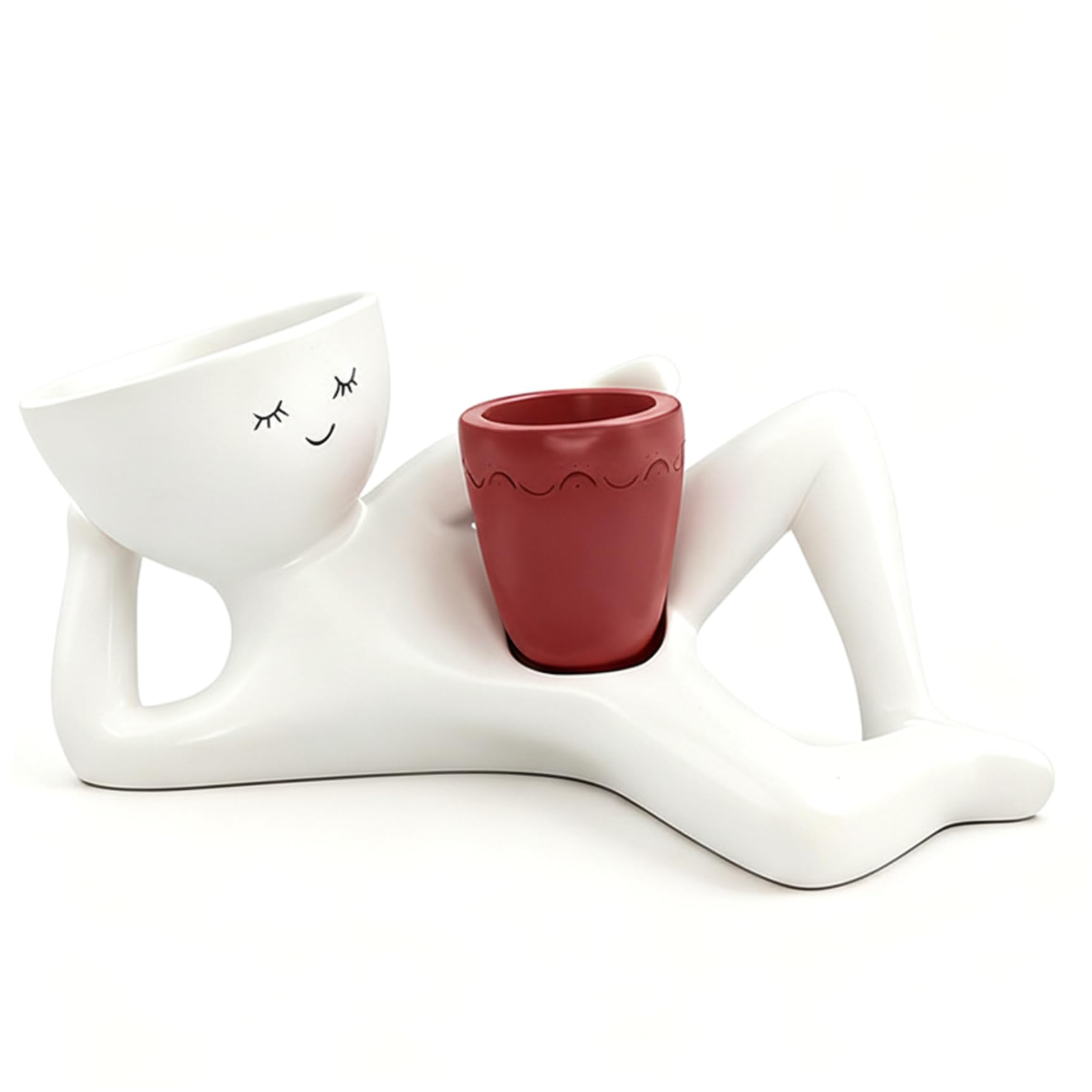 Pots mignons pour plantes succulentes et jardinière créative en résine