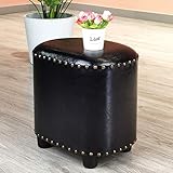 Siège confortable rembourré avec une éponge haute résistance, ce petit pouf vous apportera une expérience d'assise supérieure ; les coins doux vous protègent, vous et votre famille, contre les chocs