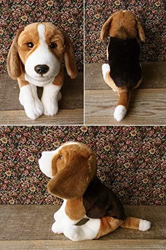 Amazon リアルな犬のぬいぐるみ ビーグル おもちゃ おもちゃ