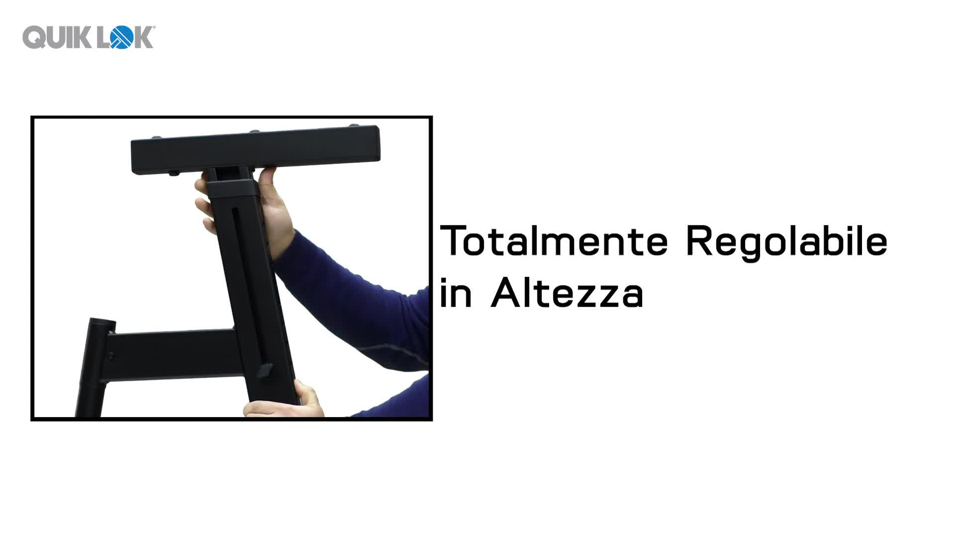 Braccetti Aggiuntivi Per Supporto Tastiera Quik Lok M91 - Regolabili In Altezza, Inclinazione E Profondità - Foto 4