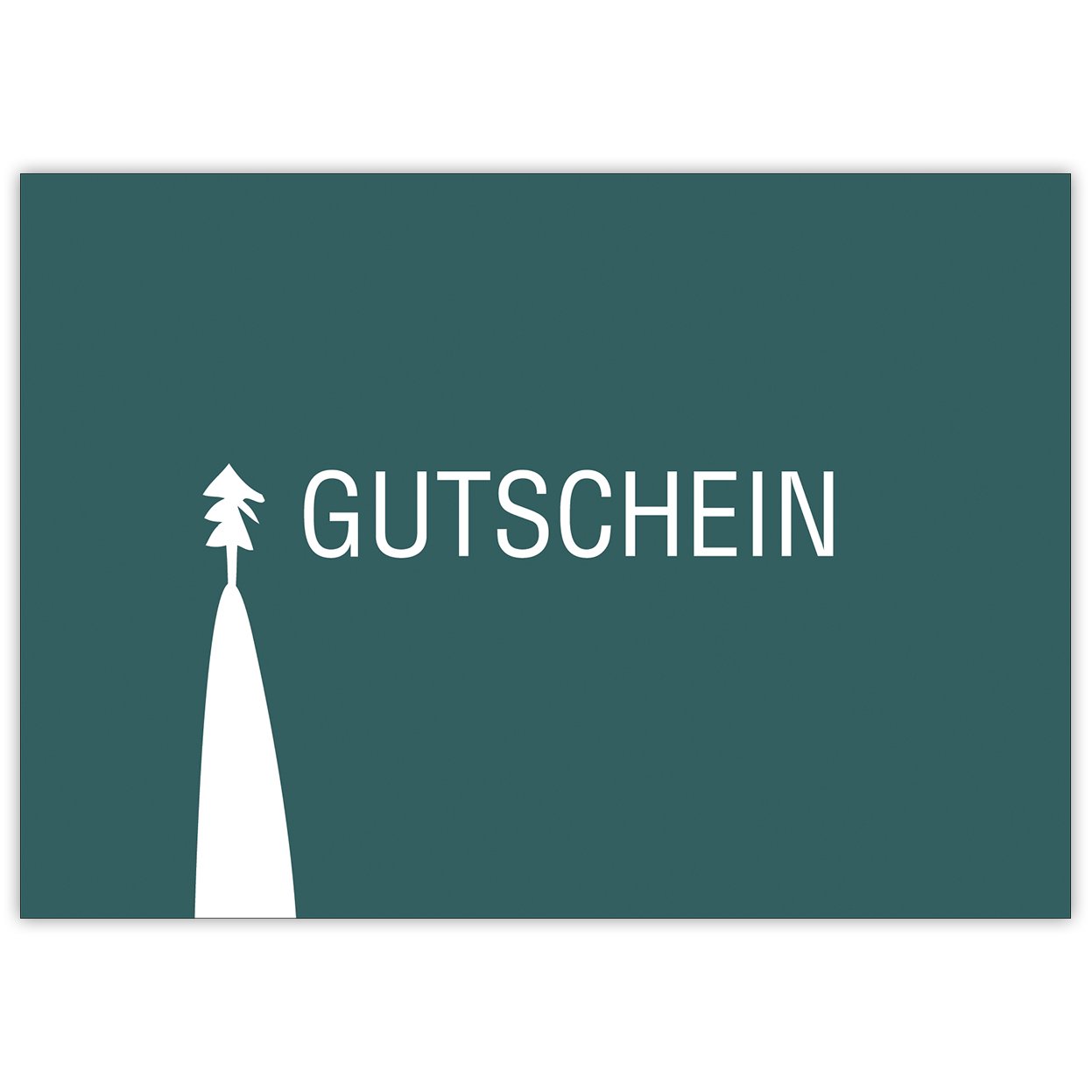 16x Klassisch grüne Weihnachtskarten Geschenk Gutschein (Mengenrabatt) für die beste Freundin/ Familie/ Firmen in reduziertem Design • für schönste Weihnachtsgrüße mit Umschlägen zu Neujahr, Silvester