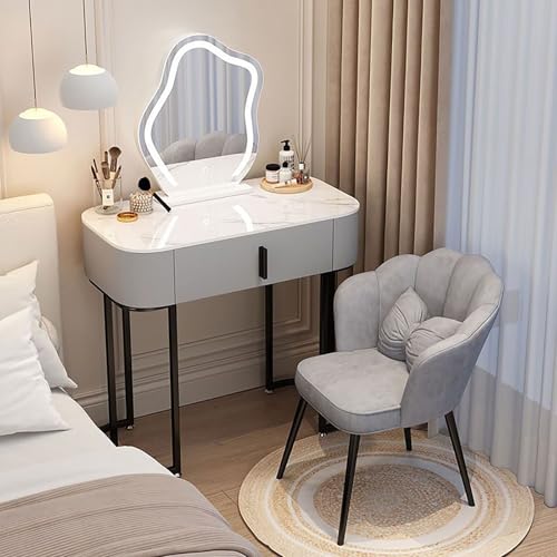 Tocador compacto para dormitorio pequeño con cajones que solucionan la falta de espacio 2