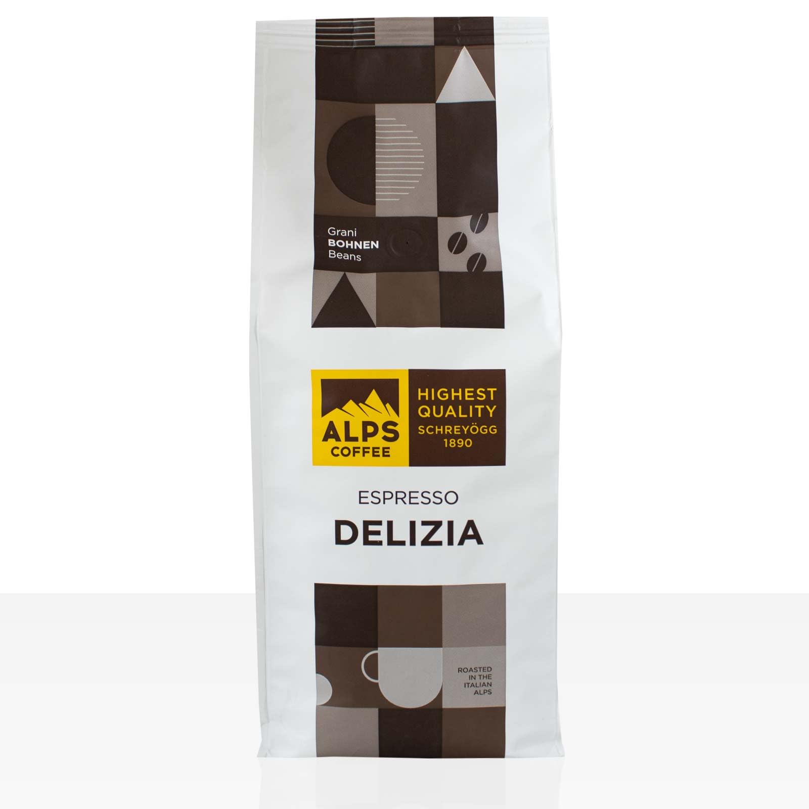 Schreyögg Kawa Delizia ziarna, 1 opakowanie (1 x 1 kg)