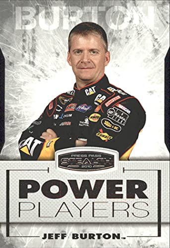 2010 Press Pass Stealth Power Players #PP8 Jeff Burton