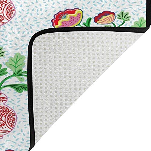 Grand tapis super doux de qualité supérieure en velours corail