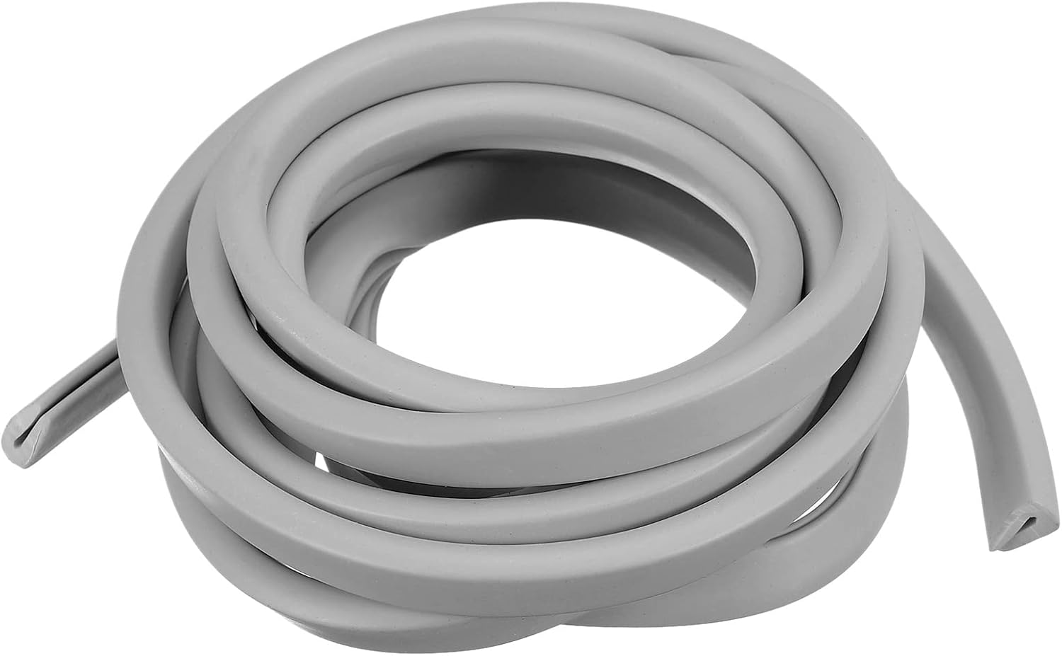 uxcell U Channel Edge Trim, 13.1ft Length Rubber Guard Seal Strip Edge