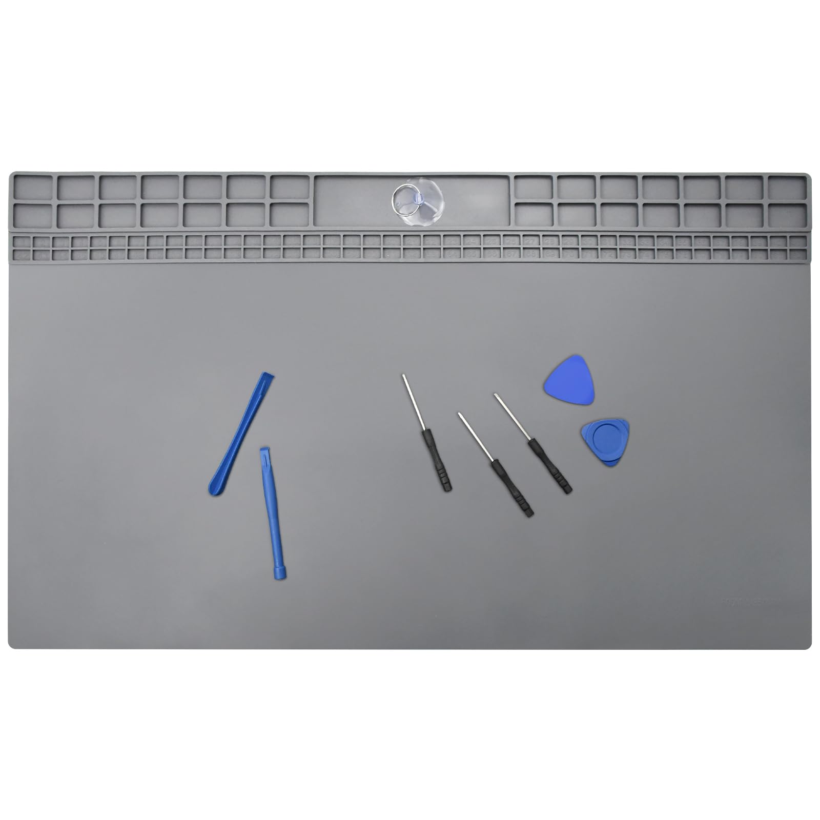 Estera de Soldadura 60X35cm Almohadillas de Trabajo de Soldadura Almohadillas de Soldadura Esterilla de Soldadura Antiestática de Silicona Resistente ai Calor Almohadilla de Soldadura de Silicona