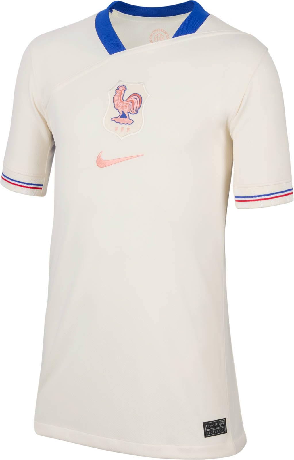 Nike FFF 2025 Stadium Extérieur (Équipe Féminine) Maillot de Foot Replica Nike Dri-fit pour Ado Réplique du Maillot de Football Mixte Enfant
