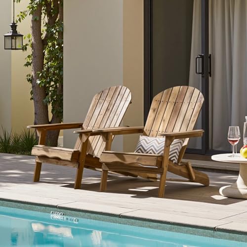 Christopher Knight Home Folding Acacia Chairs