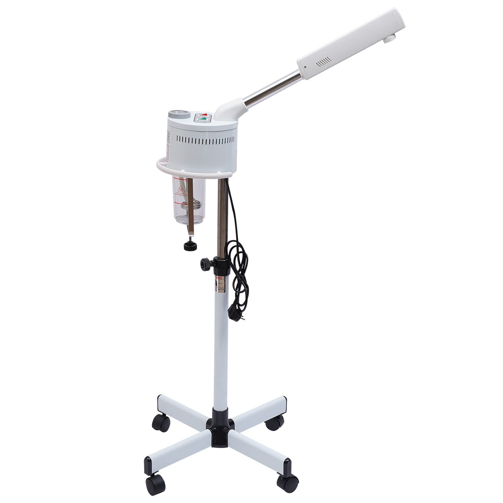 Ozon Bedampfer 2 in 1 Kombigerät Bedampfer ​Lupenleuchte Lampe 5-fache Vapozon Ozon Streamer