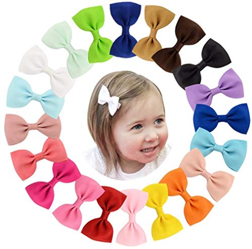 Toruiwa Haarspelden, 20 stuks, met clips, meerkleurig